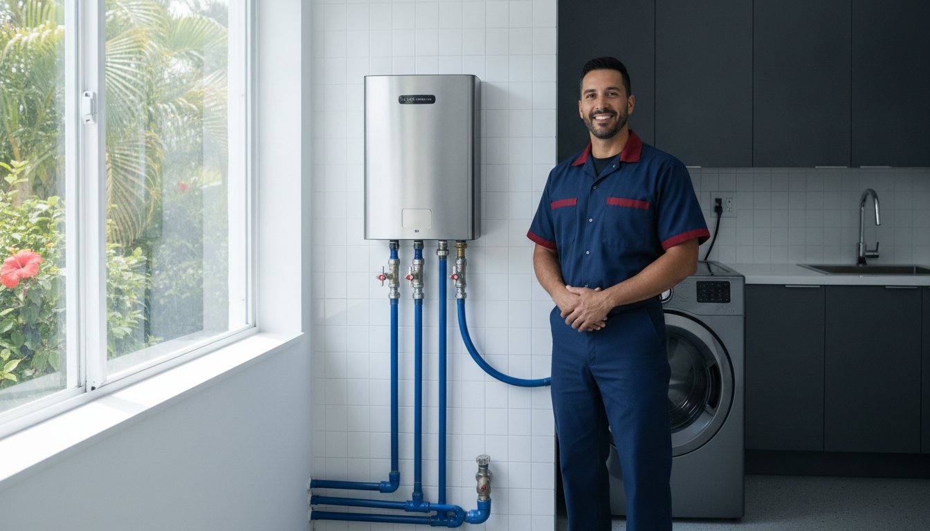 Expert Tankless Water Heater Installation in Miami: 24/7 Fast Response