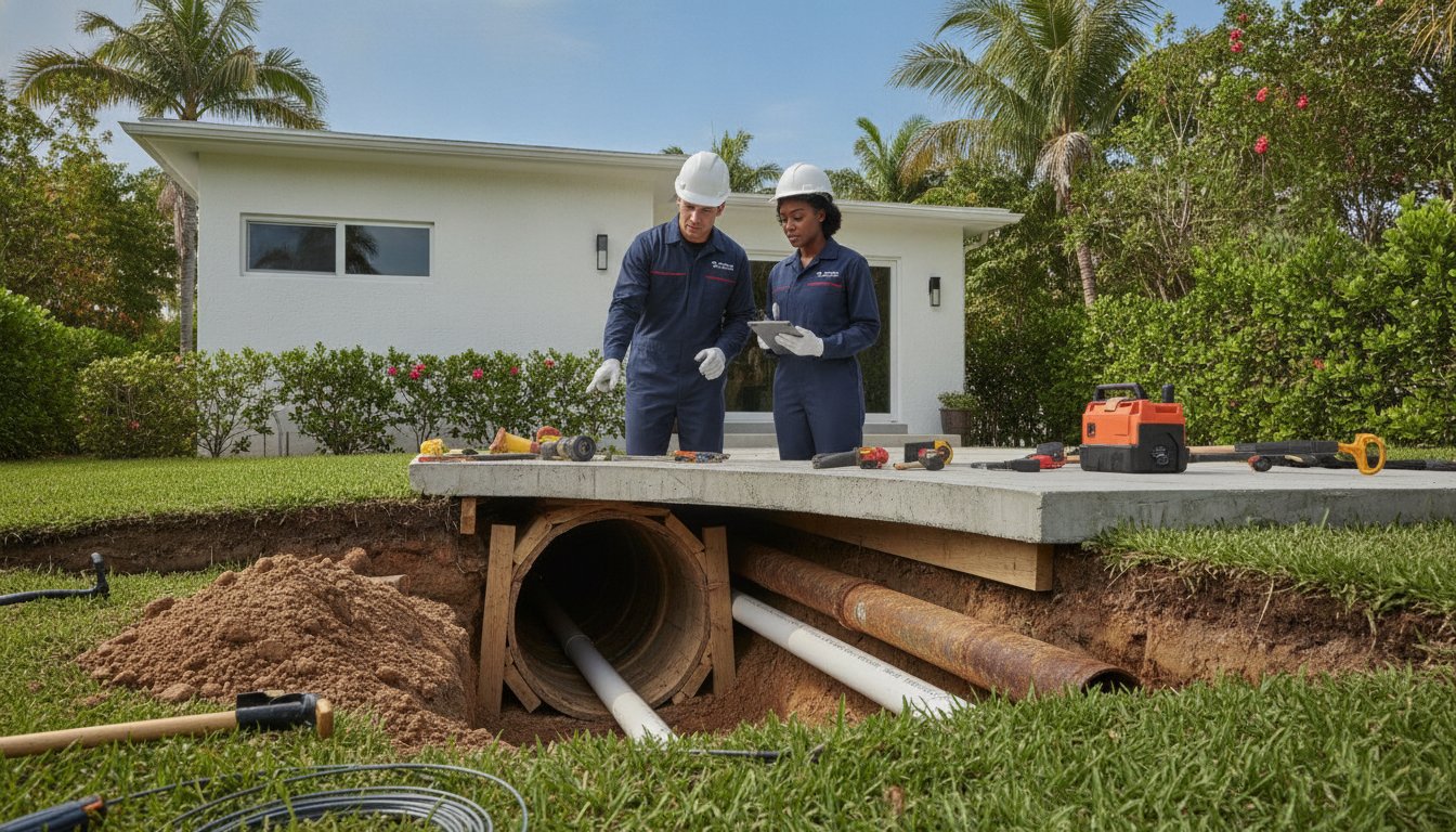 What Is Plumbing Tunneling? The Homeowner’s Guide to Under-Slab Repair